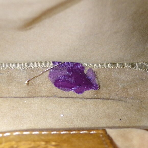 Patricia Nash Francesca Brown Leather Crossbody Organizer Bag #1016 - Picture 12 of 16